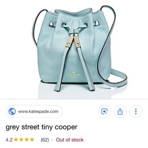 Tiffany Blue Kate Spade Bucket Bag